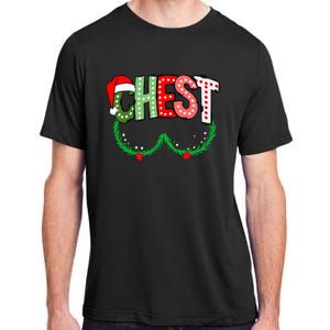 Chest Nuts Matching Chestnuts Funny Christmas Couples Chest Adult ChromaSoft Performance T-Shirt