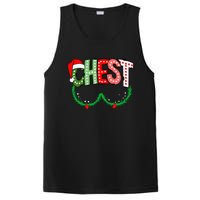 Chest Nuts Matching Chestnuts Funny Christmas Couples Chest PosiCharge Competitor Tank