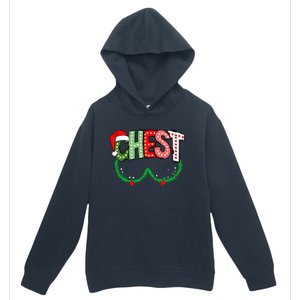 Chest Nuts Matching Chestnuts Funny Christmas Couples Chest Urban Pullover Hoodie