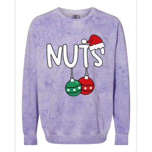 Chest Nuts Matching Chestnuts Xmas Christmas Couples Colorblast Crewneck Sweatshirt