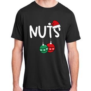 Chest Nuts Matching Chestnuts Xmas Christmas Couples Adult ChromaSoft Performance T-Shirt