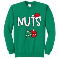 Chest Nuts Matching Chestnuts Xmas Christmas Couples Sweatshirt