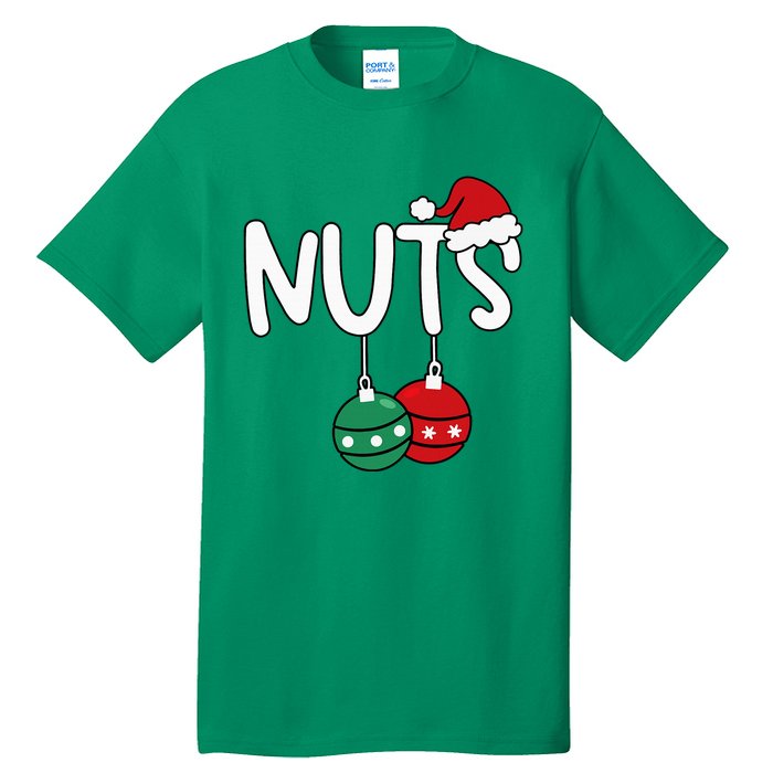 Chest Nuts Matching Chestnuts Xmas Christmas Couples Tall T-Shirt