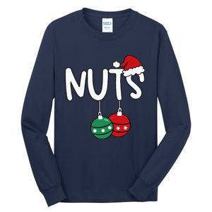 Chest Nuts Matching Chestnuts Xmas Christmas Couples Tall Long Sleeve T-Shirt