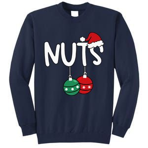 Chest Nuts Matching Chestnuts Xmas Christmas Couples Tall Sweatshirt