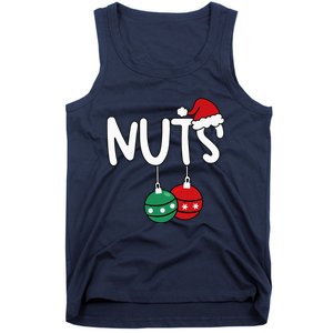 Chest Nuts Matching Chestnuts Xmas Christmas Couples Tank Top