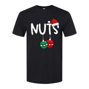 Chest Nuts Matching Chestnuts Xmas Christmas Couples Softstyle CVC T-Shirt