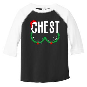 Chest Nuts Matching Chestnuts Funny Christmas Couples Chest Toddler Fine Jersey T-Shirt