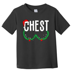 Chest Nuts Matching Chestnuts Funny Christmas Couples Chest Toddler T-Shirt