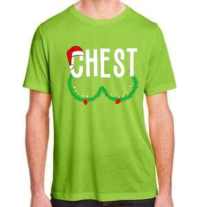 Chest Nuts Matching Chestnuts Funny Christmas Couples Chest Adult ChromaSoft Performance T-Shirt