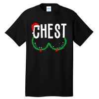 Chest Nuts Matching Chestnuts Funny Christmas Couples Chest Tall T-Shirt