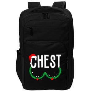 Chest Nuts Matching Chestnuts Funny Christmas Couples Chest Impact Tech Backpack