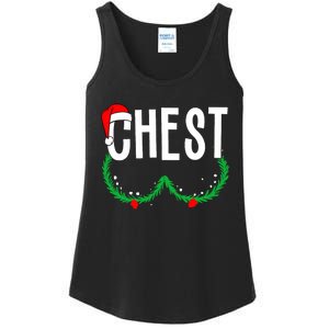 Chest Nuts Matching Chestnuts Funny Christmas Couples Chest Ladies Essential Tank