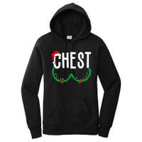 Chest Nuts Matching Chestnuts Funny Christmas Couples Chest Women's Pullover Hoodie