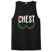 Chest Nuts Matching Chestnuts Funny Christmas Couples Chest PosiCharge Competitor Tank