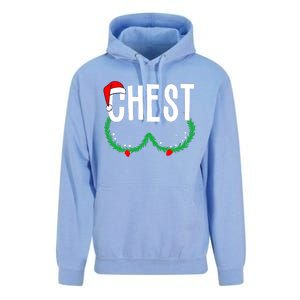 Chest Nuts Matching Chestnuts Funny Christmas Couples Chest Unisex Surf Hoodie