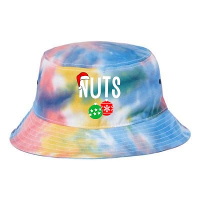 Chest Nuts Matching Chestnuts Funny Christmas Couples Nuts Tie Dye Newport Bucket Hat