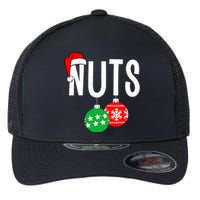 Chest Nuts Matching Chestnuts Funny Christmas Couples Nuts Flexfit Unipanel Trucker Cap