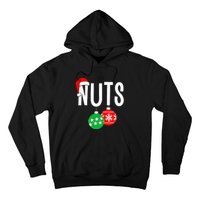 Chest Nuts Matching Chestnuts Funny Christmas Couples Nuts Hoodie