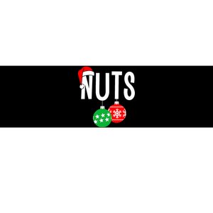 Chest Nuts Matching Chestnuts Funny Christmas Couples Nuts Bumper Sticker