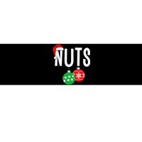 Chest Nuts Matching Chestnuts Funny Christmas Couples Nuts Bumper Sticker