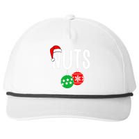 Chest Nuts Matching Chestnuts Funny Christmas Couples Nuts Snapback Five-Panel Rope Hat