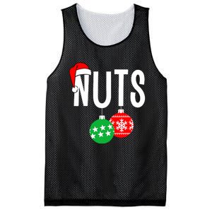 Chest Nuts Matching Chestnuts Funny Christmas Couples Nuts Mesh Reversible Basketball Jersey Tank