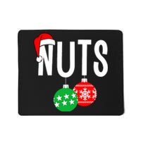 Chest Nuts Matching Chestnuts Funny Christmas Couples Nuts Mousepad