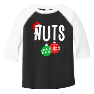 Chest Nuts Matching Chestnuts Funny Christmas Couples Nuts Toddler Fine Jersey T-Shirt