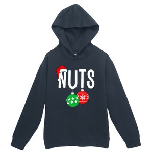 Chest Nuts Matching Chestnuts Funny Christmas Couples Nuts Urban Pullover Hoodie