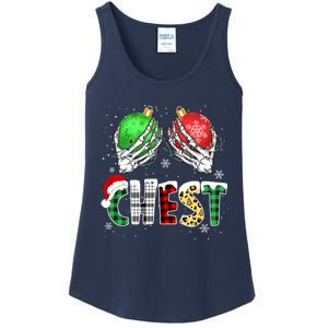 Chest Nuts Matching Chestnuts Funny Christmas Couples Ladies Essential Tank