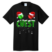 Chest Nuts Matching Chestnuts Funny Christmas Couples Chest Tall T-Shirt