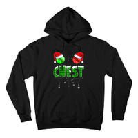 Chest Nuts Matching Chestnuts Funny Christmas Couples Chest Tall Hoodie