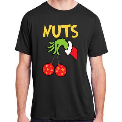 Chest Nuts Matching Chestnuts Funny Christmas Couples Nuts Adult ChromaSoft Performance T-Shirt