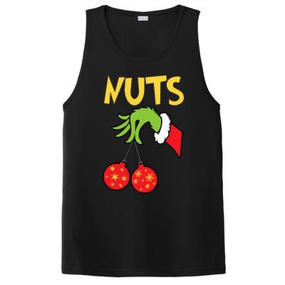 Chest Nuts Matching Chestnuts Funny Christmas Couples Nuts PosiCharge Competitor Tank