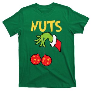 Chest Nuts Matching Chestnuts Funny Christmas Couples Nuts T-Shirt