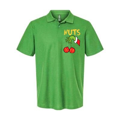 Chest Nuts Matching Chestnuts Funny Christmas Couples Nuts Softstyle Adult Sport Polo