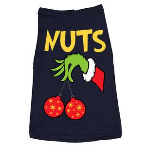 Chest Nuts Matching Chestnuts Funny Christmas Couples Nuts Doggie Tank