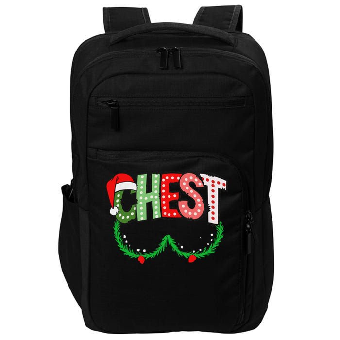 Chest Nuts Matching Chestnuts Funny Christmas Couples Chest Impact Tech Backpack