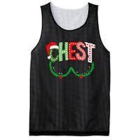 Chest Nuts Matching Chestnuts Funny Christmas Couples Chest Mesh Reversible Basketball Jersey Tank