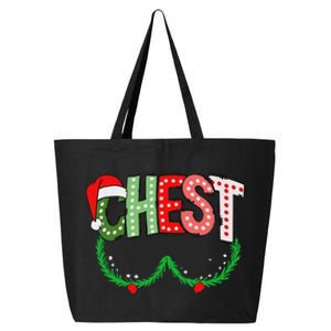 Chest Nuts Matching Chestnuts Funny Christmas Couples Chest 25L Jumbo Tote