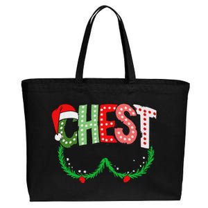 Chest Nuts Matching Chestnuts Funny Christmas Couples Chest Cotton Canvas Jumbo Tote