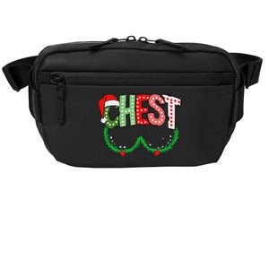 Chest Nuts Matching Chestnuts Funny Christmas Couples Chest Crossbody Pack