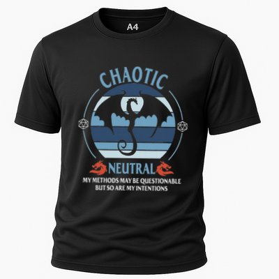 Chaotic Neutral My Methods May Be Questionable Cooling Performance Crew T-Shirt
