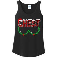 Chest Nuts Matching Chestnuts Funny Christmas Couples Chest Ladies Essential Tank