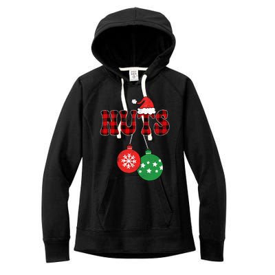 Chest Nuts Matching Chestnuts Xmas Couples Women's Fleece Hoodie