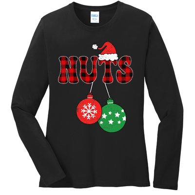 Chest Nuts Matching Chestnuts Xmas Couples Ladies Long Sleeve Shirt