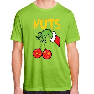 Chest Nuts Matching Chestnuts Funny Christmas Couples Nuts Adult ChromaSoft Performance T-Shirt