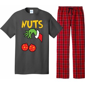 Chest Nuts Matching Chestnuts Funny Christmas Couples Nuts Pajama Set