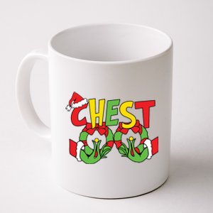 Chest Nuts Matching Chestnuts Funny Christmas Couples Nuts Coffee Mug